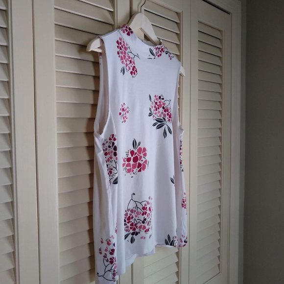 Ann Taylor Loft Outlet Sleeveless Turtleneck Top - Picture 2 of 8